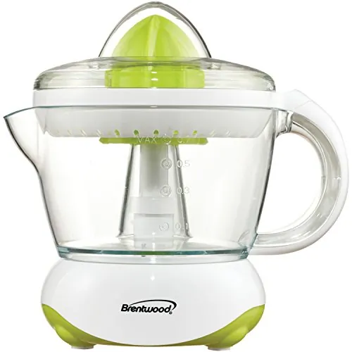 Brentwood J-15 — Citrus Squeezer/Juicer in White