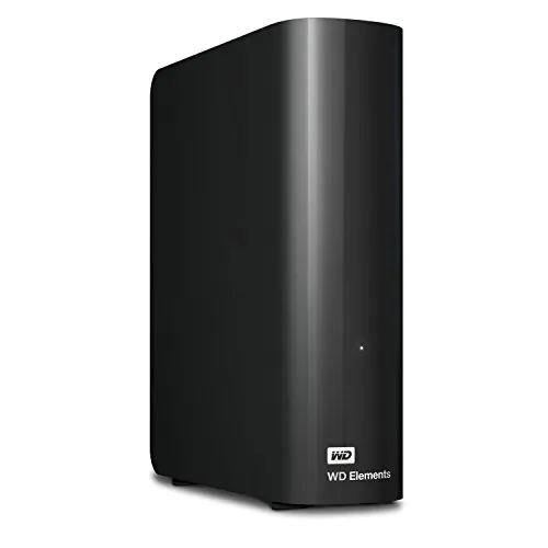 Western Digital WDBWLG0120HBK-NESN — 12TB WD Elements Desktop Hard Drive - USB 3.0