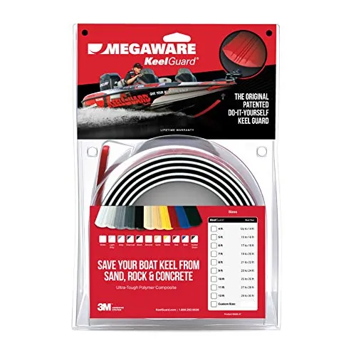 Megaware 20106 — Megaware KeelGuard® - 6' - White