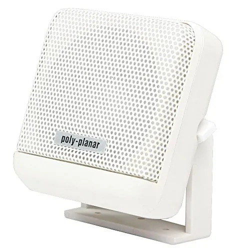 Poly-Planar MB41W — Poly-Planar MB-41 10 Watt VHF Extension Speaker - White