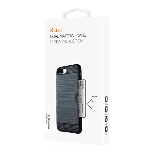 COOLPAD SPWC01-CLPDFTNV - REIKO COOLPAD DEFIANT SLIM ARMOR HYBRID CASE WITH CARD HOLDE