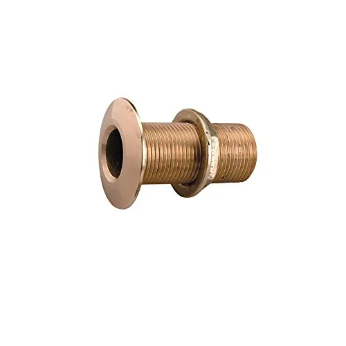 Perko 0322DP7PLB — Perko 1-1/4" Thru-Hull Fitting w/Pipe Thread Bronze MADE IN THE USA