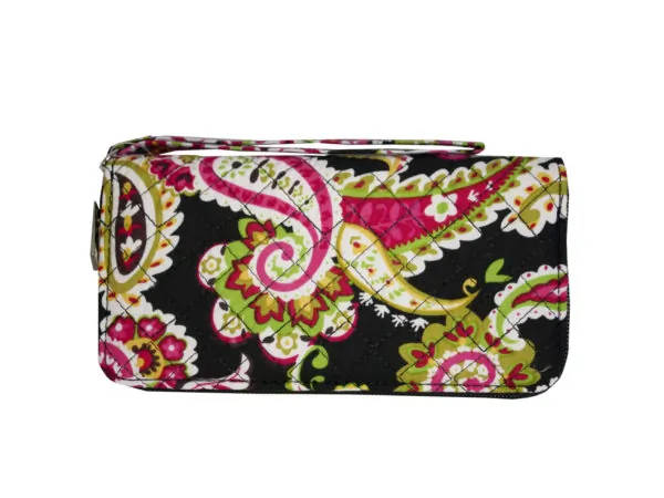 bulk buys FB563 - Elegant Ladies Quilted Wallet with Stylish Design