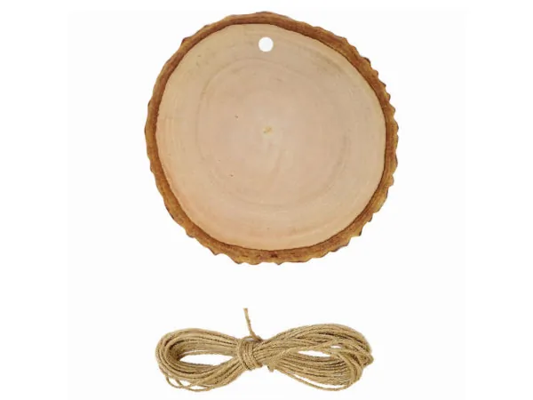 bulk buys MR135 - Premium Assorted Wood Tags for Crafting and Gifts