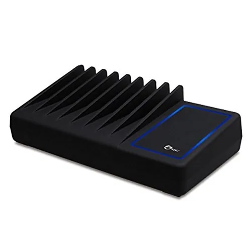 Siig AC-PW1314-S1 — GAN COMPACT TECHNOLOGY SIIG 10-PORT USB CHARGING STATION WITH AMBIENT LIGHT DECK