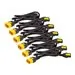 APC - Schneider Electric AP8702S-NA — POWER CORD KIT (6 EA), LOCKING, C13 TO C14, 0.6M, NORTH AMERICA