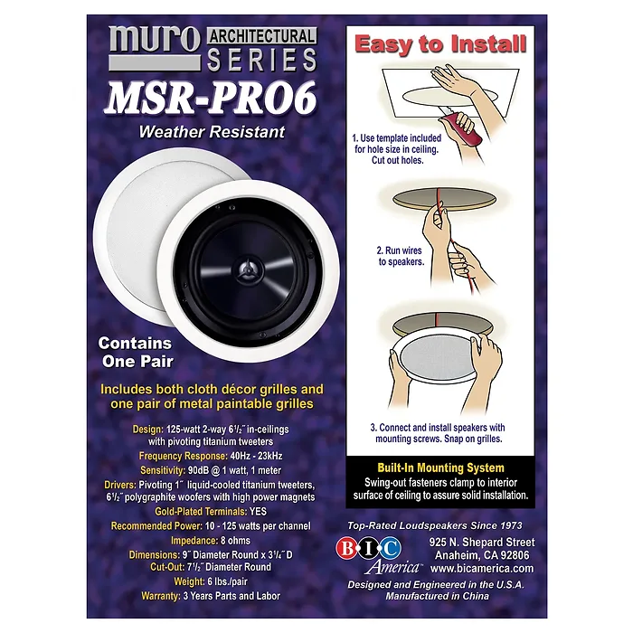 BIC-MSR-PRO6