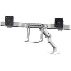 ERGOTRON 45-476-216 — HX DESK DUAL MONITOR ARM (WHITE)