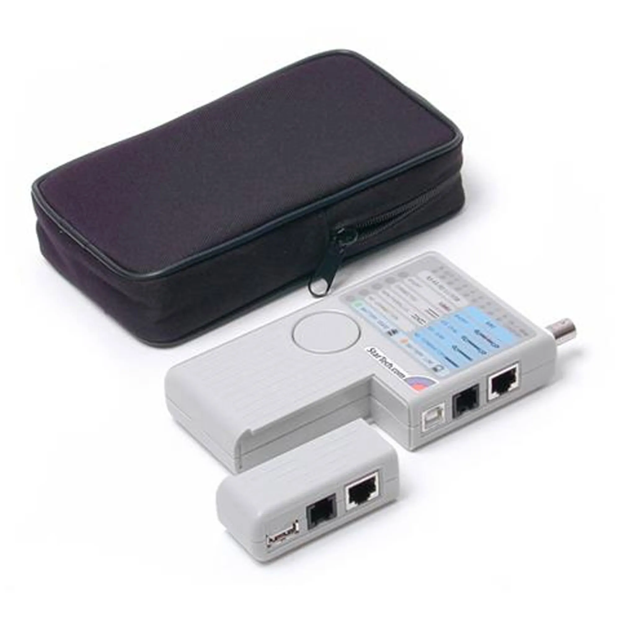 STARTECH '071616 — Professional Multi Function RJ45 RJ11 USB and BNC Cable Tester - Remote Cable Tester - Network testing device - Network tester