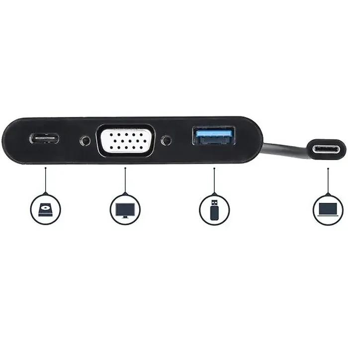 STARTECH-CDP2VGAUACP