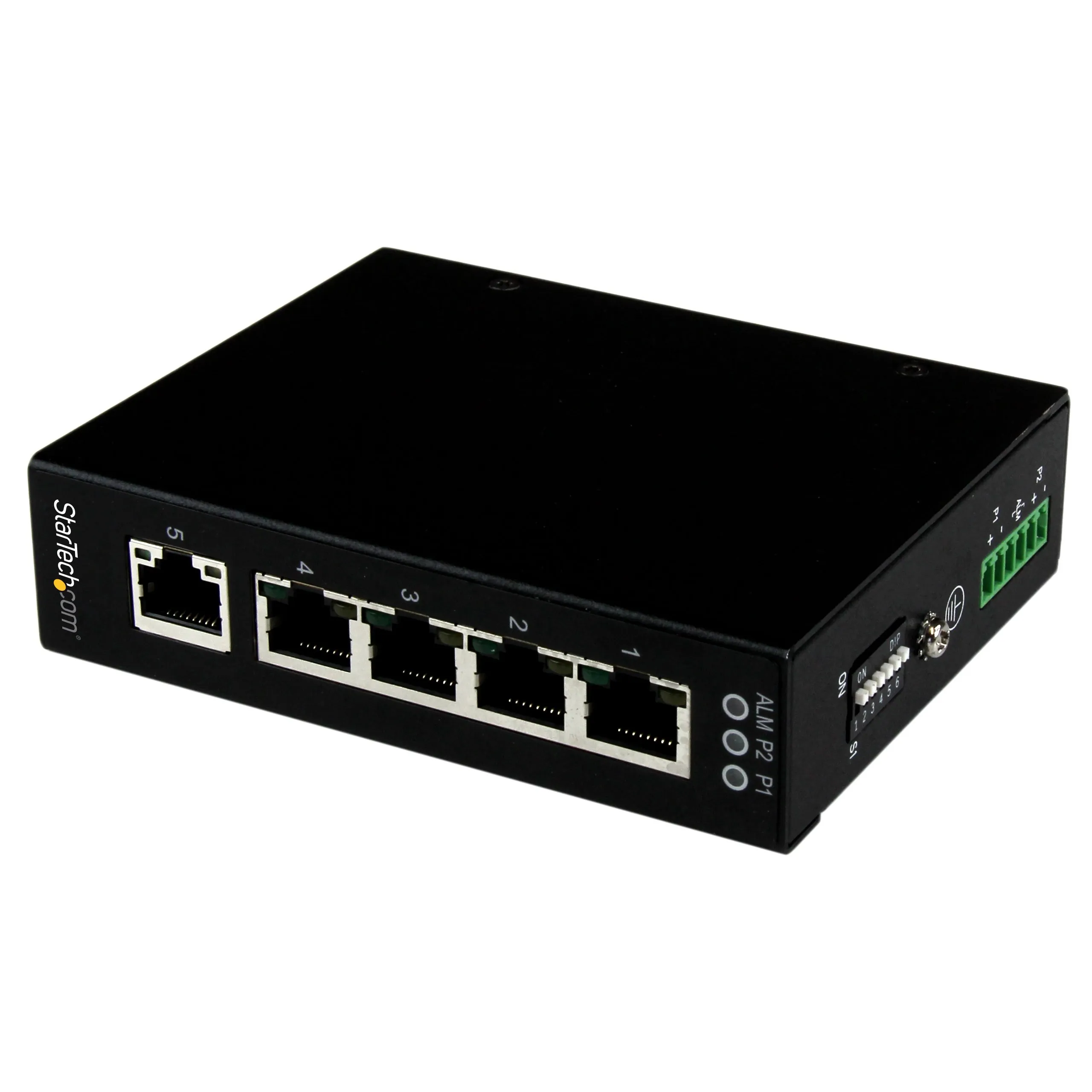 STARTECH IES51000 — NETWORK UP TO 5 ETHERNET DEVICES THROUGH A RUGGED, INDUSTRIAL GIGABIT ETHERNET S