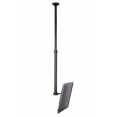 ATDEC TH-1040-CTL — ATDEC CEILING MOUNT FOR MEDIUM DISPLAY, LONG POLE - LOADS UP TO 55LB - BLACK - V