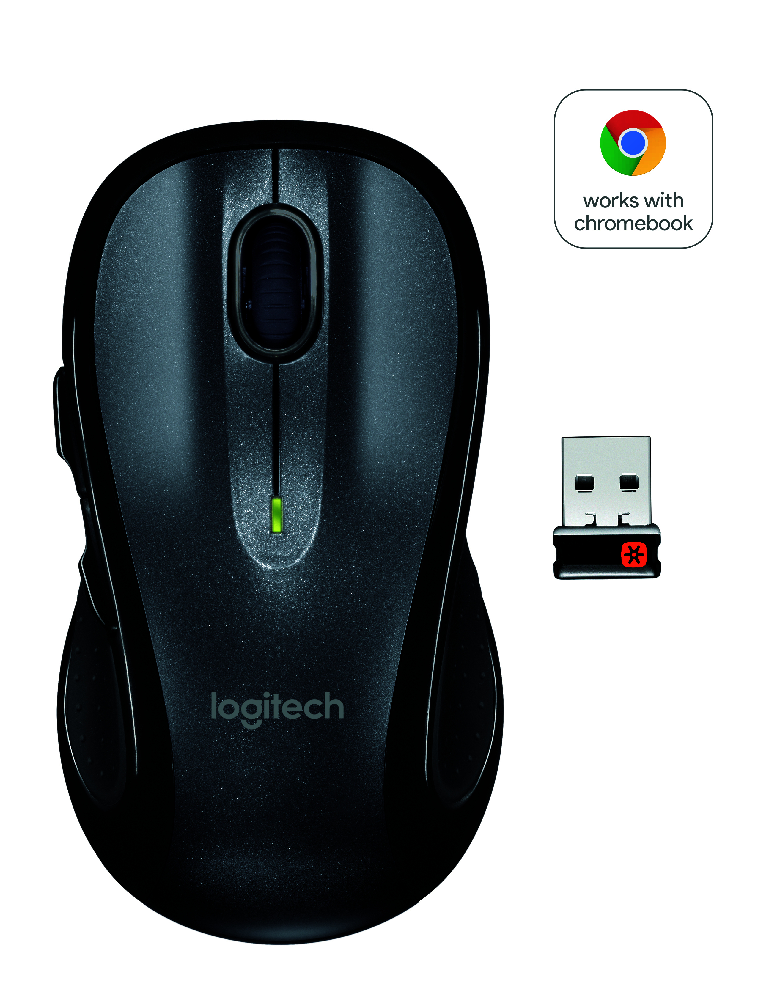 Logitech 910-001822 - Logitech M510 Wireless Optical Mouse - Laser - Wireless - Ra
