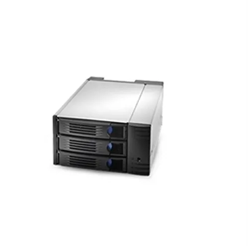 Chenbro SK32303T3 — Chenbro Accessory SK32303H06*13651 3Bay 3.5 inch HDD Enclosure with 12Gb/s SAS and SATA Backplane Brown Box