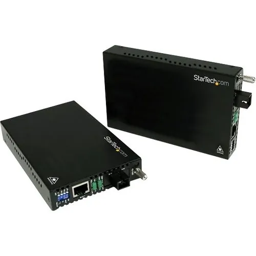 STARTECH ET90110WDM2 — CONVERT AND EXTEND A 10/100 MBPS ETHERNET CONNECTION UP TO 12.4 MILES/20 KM OVER
