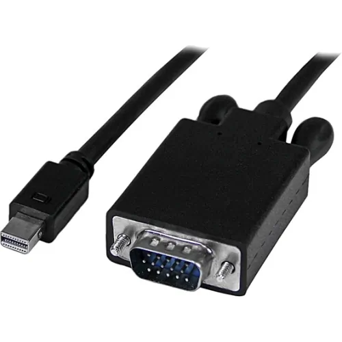 STARTECH DP2VGAMM15B — 15FT/4.6M ACTIVE DISPLAYPORT TO VGA CABLE HBR2 2048X1280/1080P 60HZ EDID/DDC - V