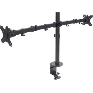 Manhattan 461528 — MANHATTAN UNIVERSAL DUAL MONITOR MOUNT