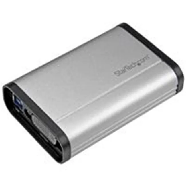 STARTECH USB32DVCAPRO — RECORD DVI VIDEO TO YOUR COMPUTER, AND EMBED A 3.5MM AUDIO SOURCE, AT 1080P 60FP
