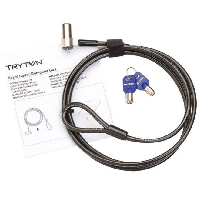 TRYTEN TECHNOLOGIES 308110 - LAPTOP LOCK PRO MASTER KEYED