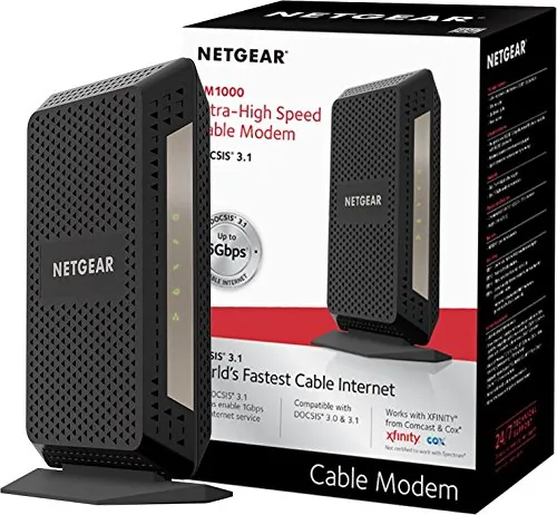 NETGEAR CM1000-100NAS — ULTRA-HIGH SPEED CABLE MODEM