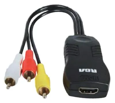 VOXX RCADHCOMF — RCA DHCOMF HDMI(R) to Composite Video Adapter