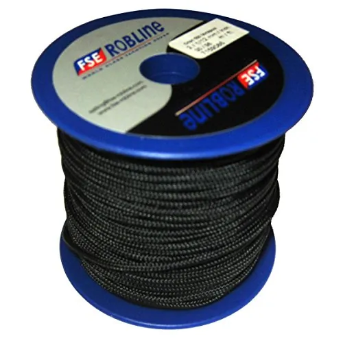 Robline MR-2BLK — Robline Mini Reel Orion 500 - Black - 2mm x 98'