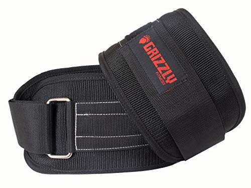 Grizzly Fitness 8834-04 - Grizzly 4in Bearhugger Nylon Training Belt - XL
