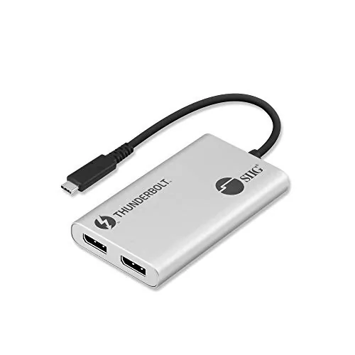 Siig JU-TB0611-S1 — THUNDERBOLT 3 TO DUAL DP