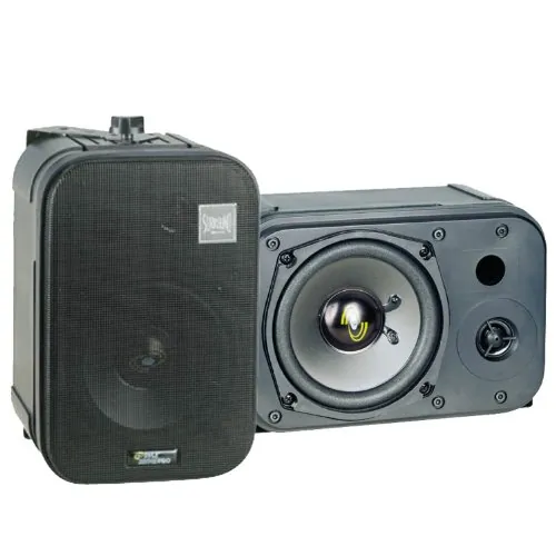 PYLE PDMN48 - Pyle Mini-Monitor Speakers - 5 Two-Way Bass Reflex