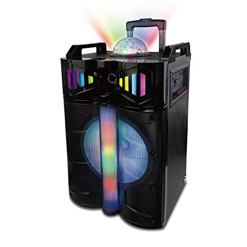 NAXA ELECTRONICS RA49120 - Naxa 8" Bluetooth Karaoke Party Speaker NAXDS8001