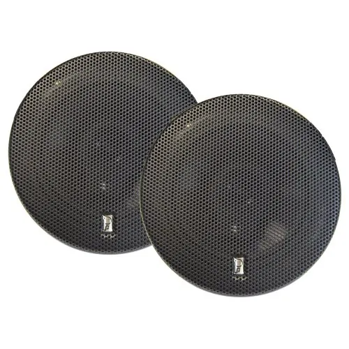 Poly-Planar MA8506B — Poly-Planar MA-8506 6" 200 Watt Titanium Series Speakers - Black