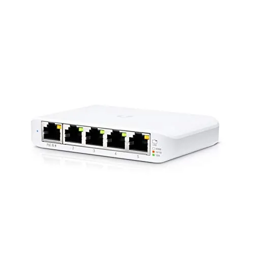 Ubiquiti USW-Flex-Mini — UniFi 5-Port Managed Gigabit Switch - USW-Flex-Mini