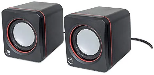 Manhattan 161435 — MANHATTAN 2600 SERIES SPEAKER SYSTEM - SPEAKER - 6WATT - 90 - 20000 - 80DB - BLA
