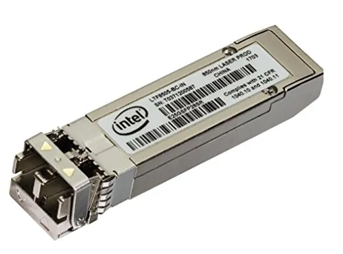 Intel E25GSFP28SR — TRANSCEIVER - SFP28 - MMF - 25GBPS - 25 GIGABIT ETHERNET - WIRED - WAVE LENGTH: