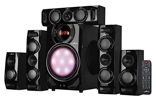 BeFree BFS510C — beFree Sound 5.1 Channel Surround Sound Bluetooth Speaker System in Black