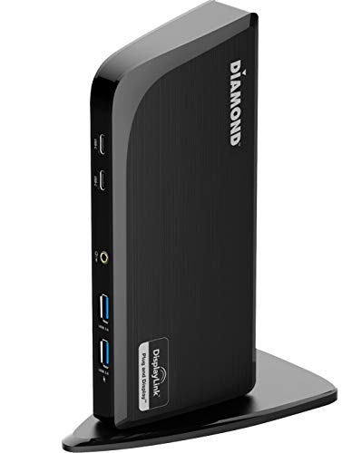 DIAMOND DS3900PD - Diamond Triple Display 4-Port USB-C Docking Station