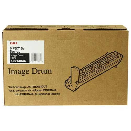 OKIDATA 43913836 — OKI MPS710c High Yield Black Image Drum - 30000 Pages