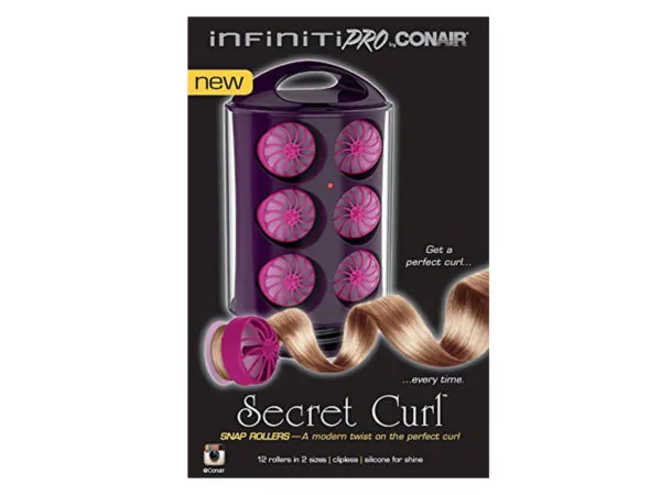 bulk buys HL355 - Infiniti Pro by Conair Secret Curl Heated Hair Rollers Set