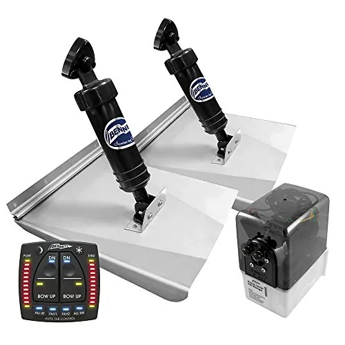 Bennett Trim Tabs CW68944 — Bennett Auto Trim Pro Sport Tab System for Boats