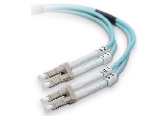 Belkin F2F402LL-02M-G — NETWORK CABLE TYPE: FIBER OPTIC CABLE - CABLE TECHNOLOGY: FIBER OPTIC - MALE LEF