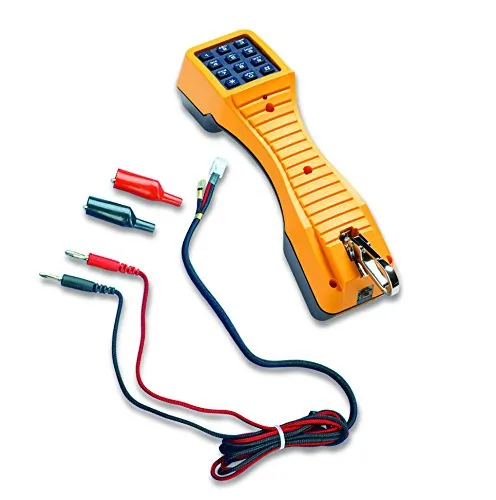 Fluke Networks 19800003 — (2326557) TS19 Test Set with Banana Jacks and Clips