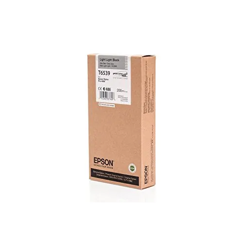 EPSON EPST653900 — Epson Light Light Black UltraChrome HDR Ink Cartridge (200 ml)
