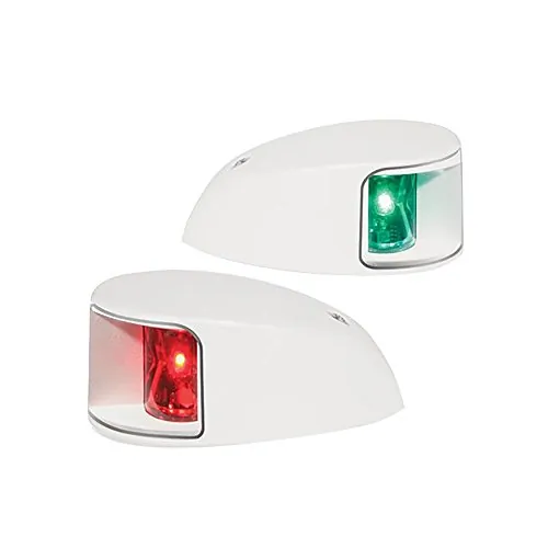 Hella Marine CW65379 — Hella Marine NaviLED Deck Mount Lights - Port & Starboard Pair