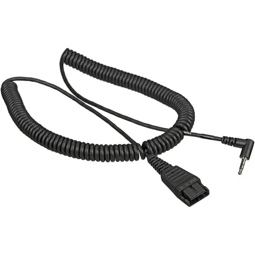 Jabra 8800-01-46 — 2M Coiled Cord with 2.5mm Audio Plug