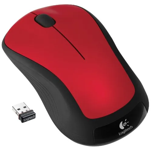 Logitech 910-002486 — WIRELESS MOUSE M310/FLAME RED GLOSS