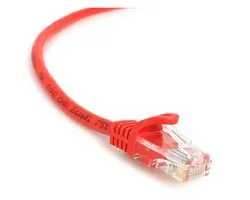 STARTECH 45PATCH3RD — 3FT RED CAT5E SNAGLESS UTP PATCH CABLE