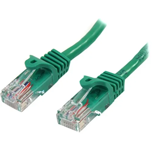 STARTECH 45PATCH25GN — 25FT GREEN SNAGLESS CAT5E PATCH CABLE
