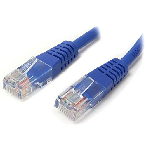 STARTECH M45PATCH5BL — MAKE FAST ETHERNET NETWORK CONNECTIONS USING THIS HIGH QUALITY CAT5E CABLE, WITH
