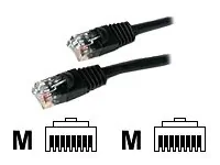 STARTECH 45PATCH50BK — PATCH CABLE - UNSHIELDED TWISTED PAIR (UTP) - MALE LEFT GENDER - MALE RIGHT GEND