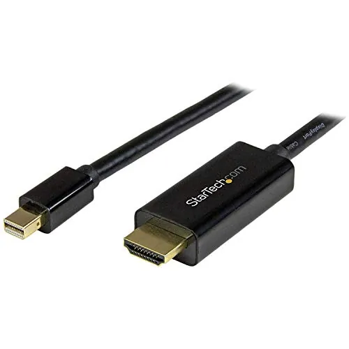 STARTECH MDP2HDMM3MB — 10FT 3M MINI DISPLAYPORT TO HDMI CABLE